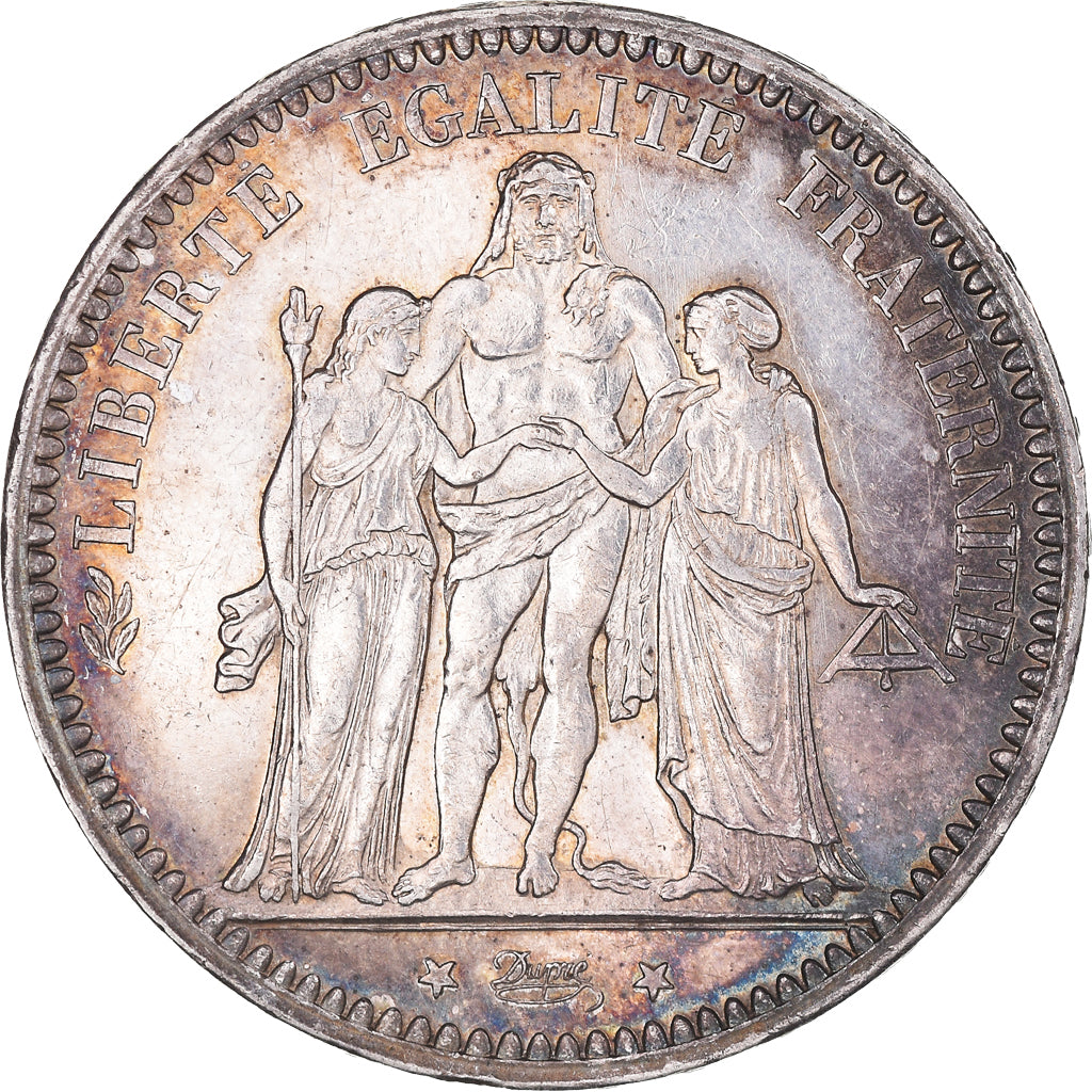 Coin, France, Hercule, 5 Francs, 1873, Paris, AU(50-53), Silver, KM:820.1