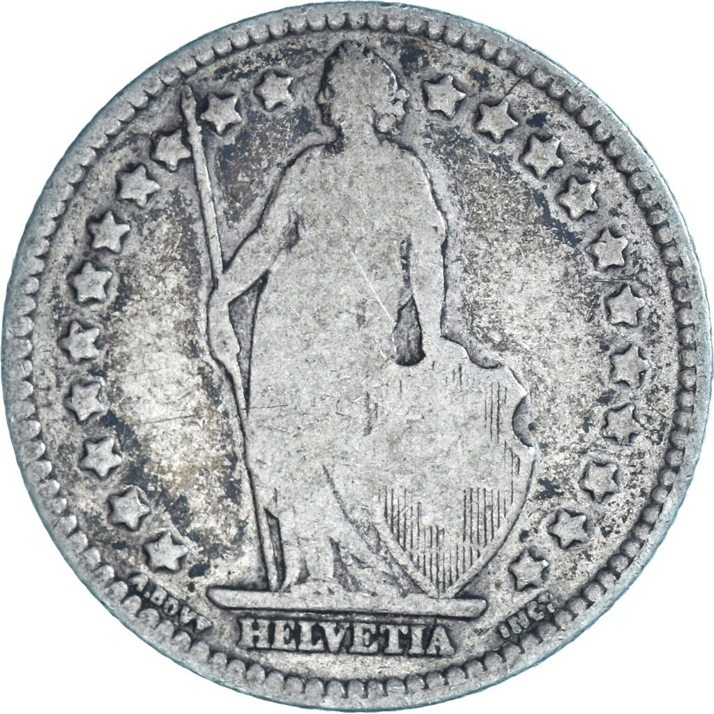 Monnaie, Suisse, Franc, 1894, Bern, TB, Argent, KM:24