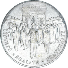 Coin, France, Libération de Paris, 100 Francs, 1994, AU(55-58), Silver