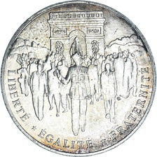 Coin, France, Libération de Paris, 100 Francs, 1994, AU(55-58), Silver
