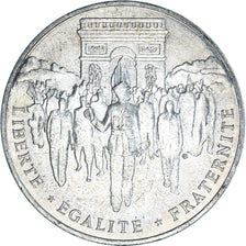 Coin, France, Libération de Paris, 100 Francs, 1994, AU(55-58), Silver