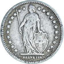 Moneta, Svizzera, Franc, 1877, Bern, MB+, Argento, KM:24