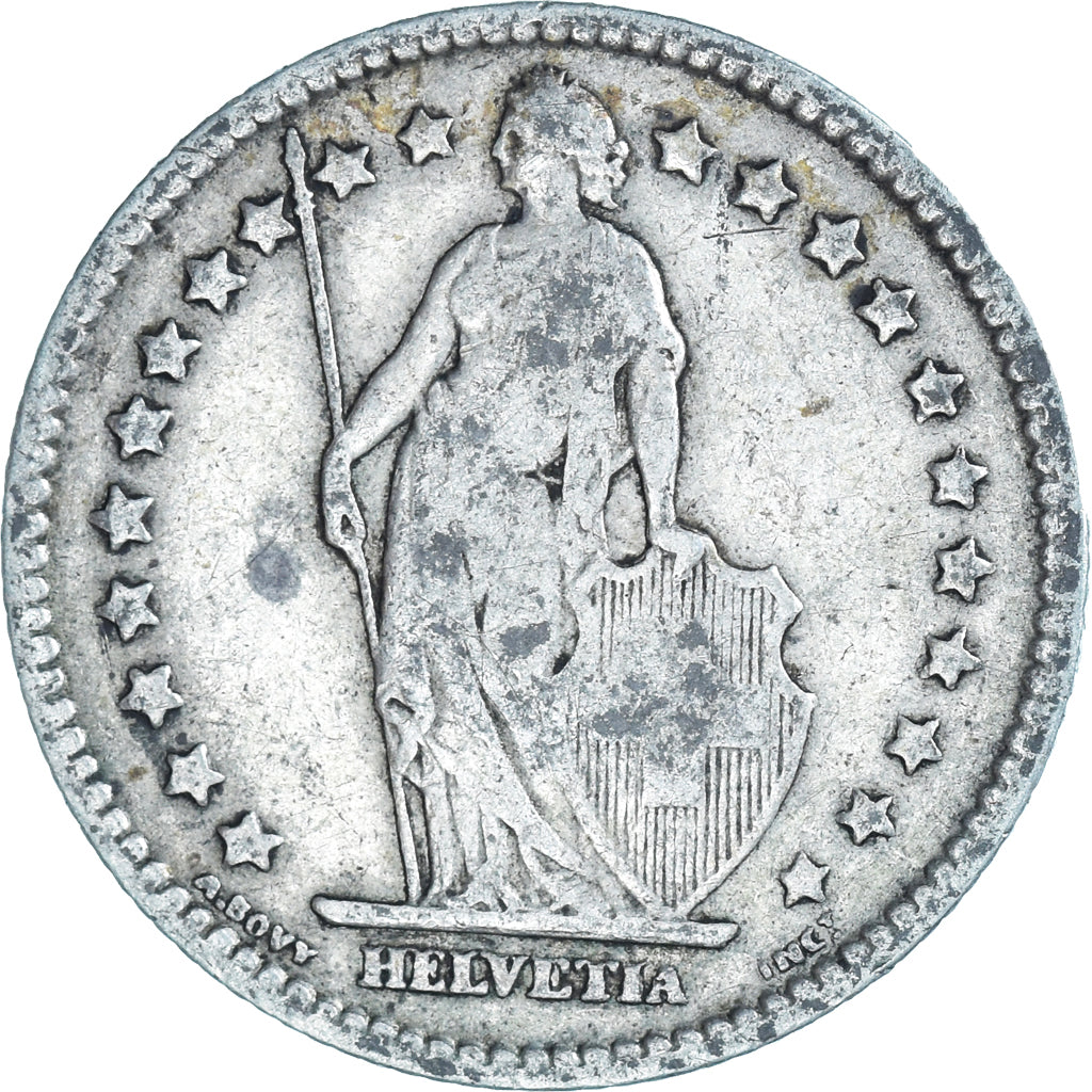 Monnaie, Suisse, Franc, 1904, Bern, TB+, Argent, KM:24