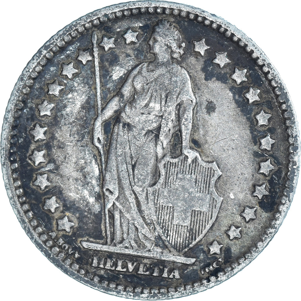 Coin, Switzerland, Franc, 1905, Bern, VF(30-35), Silver, KM:24