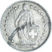 Coin, Switzerland, Franc, 1960, Bern, EF(40-45), Silver, KM:24