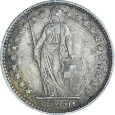 Coin, Switzerland, Franc, 1963, Bern, EF(40-45), Silver, KM:24