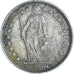 Coin, Switzerland, Franc, 1963, Bern, EF(40-45), Silver, KM:24