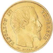 Coin, France, Napoleon III, 5 Francs, 1854, Paris, Petit module, AU(55-58)