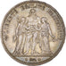 Munten, Frankrijk, Hercule, 5 Francs, 1874, Bordeaux, ZF, Zilver, KM:820.2, Le