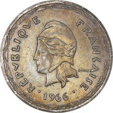 Coin, New Hebrides, 100 Francs, 1966, Paris, AU(55-58), Silver, KM:1