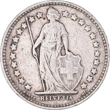 Moneta, Svizzera, 1/2 Franc, 1914, Bern, BB, Argento, KM:23