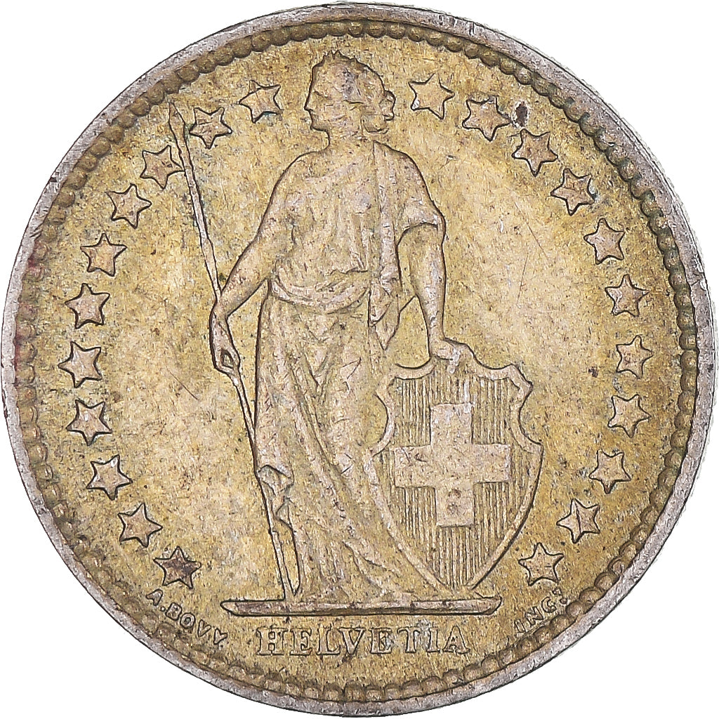 Monnaie, Suisse, 1/2 Franc, 1962, Bern, SUP, Argent, KM:23