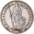 Monnaie, Suisse, Franc, 1912, Bern, TTB, Argent, KM:24