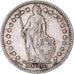Coin, Switzerland, Franc, 1912, Bern, EF(40-45), Silver, KM:24