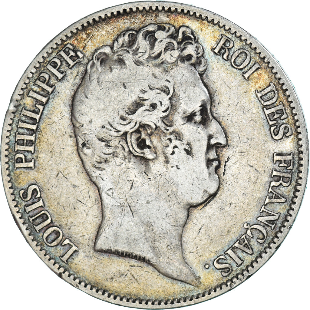 Monnaie, France, Louis-Philippe, 5 Francs, 1830, Paris, Sans le I, TB, Argent