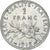 Moneda, Francia, Semeuse, Franc, 1915, Paris, SC, Plata, KM:844.1, Gadoury:467