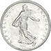 Coin, France, Semeuse, Franc, 1917, Paris, MS(63), Silver, KM:844.1, Gadoury:467
