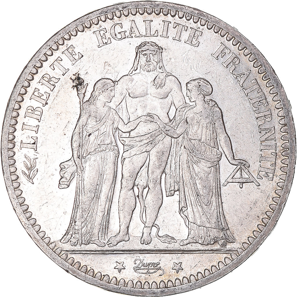 Monnaie, France, Hercule, 5 Francs, 1873, Paris, TTB+, Argent, Gadoury:745a