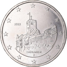 Alemanha, 2 Euro, Thuringe, 2022, Munich, error monometallic, MS(64)