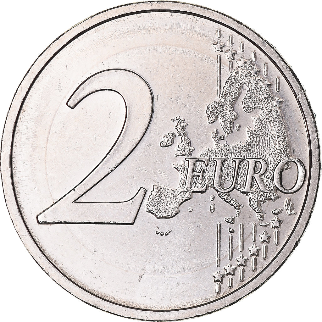 Alemanha, 2 Euro, Thuringe, 2022, Munich, error monometallic, MS(64)