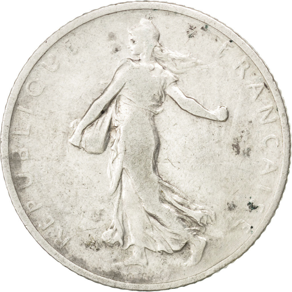 Moneta, Francia, Semeuse, Franc, 1901, BB, Argento, KM:844.1, Gadoury:467