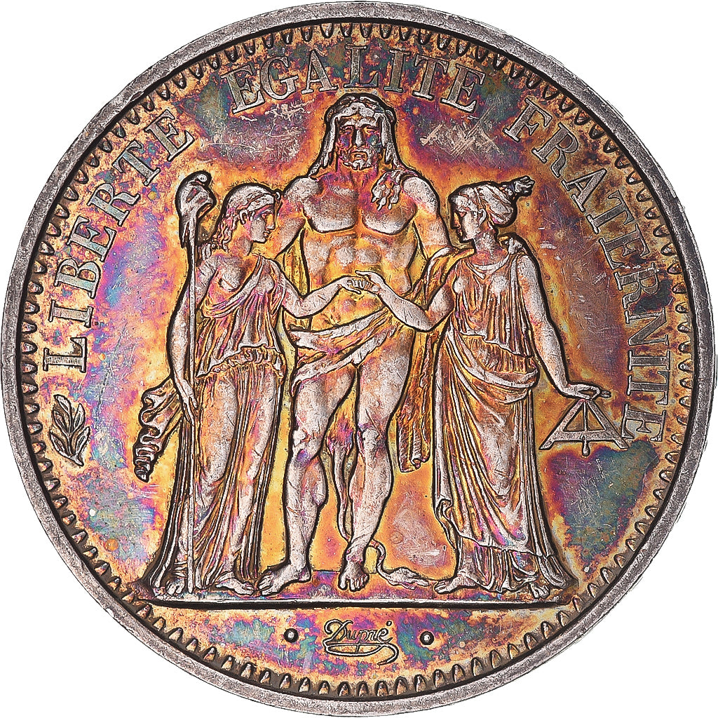 Coin, France, Hercule, 10 Francs, 1972, Paris, MS(60-62), Silver, KM:932