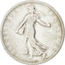 Moneda, Francia, Semeuse, Franc, 1906, BC+, Plata, KM:844.1, Gadoury:467
