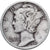 United States, Mercury Dime, Dime, 1943, Philadelphia, VF(30-35), Silver, KM:140