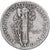 United States, Mercury Dime, Dime, 1943, Philadelphia, VF(30-35), Silver, KM:140