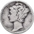 United States, Mercury Dime, Dime, 1944, Philadelphia, VF(20-25), Silver, KM:140