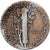 United States, Mercury Dime, Dime, 1944, Philadelphia, VF(20-25), Silver, KM:140