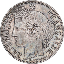Coin, France, Cérès, 5 Francs, 1871, Bordeaux, VF(30-35), Silver, KM:818.2