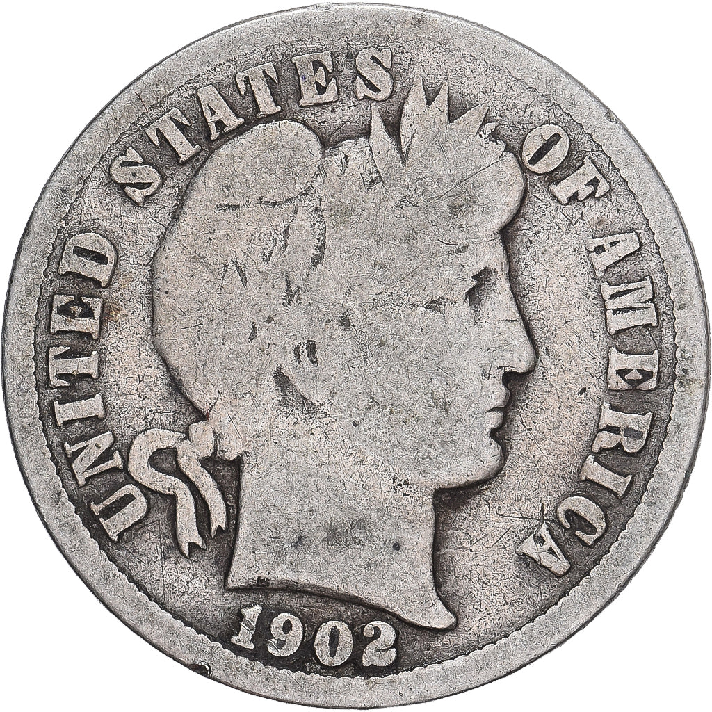United States, Barber Dime, Dime, 1901, Philadelphia, F(12-15), Silver, KM:113
