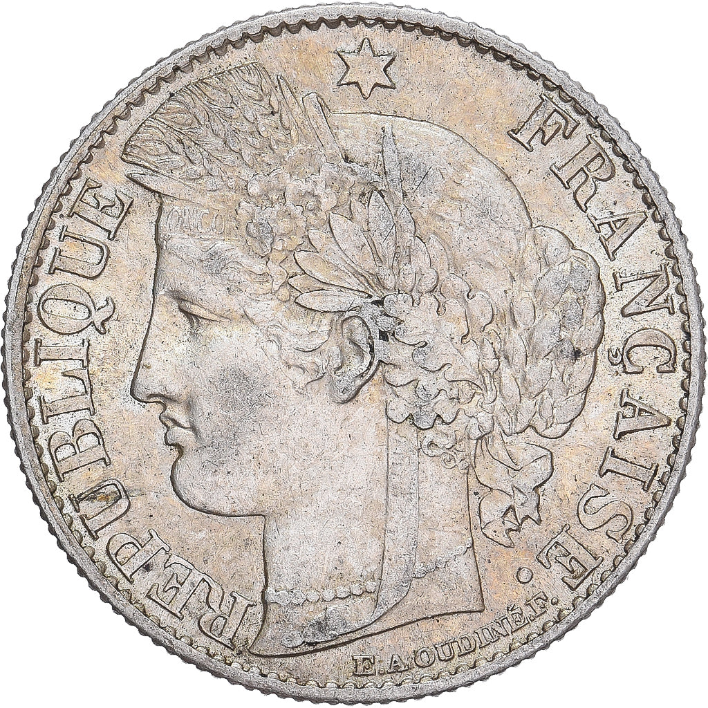 Munten, Frankrijk, Cérès, 50 Centimes, 1895, Paris, UNC-, Zilver, KM:834.1