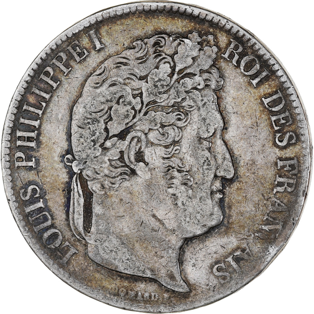 Coin, France, Louis-Philippe, 5 Francs, 1838, Paris, VF(20-25), Silver