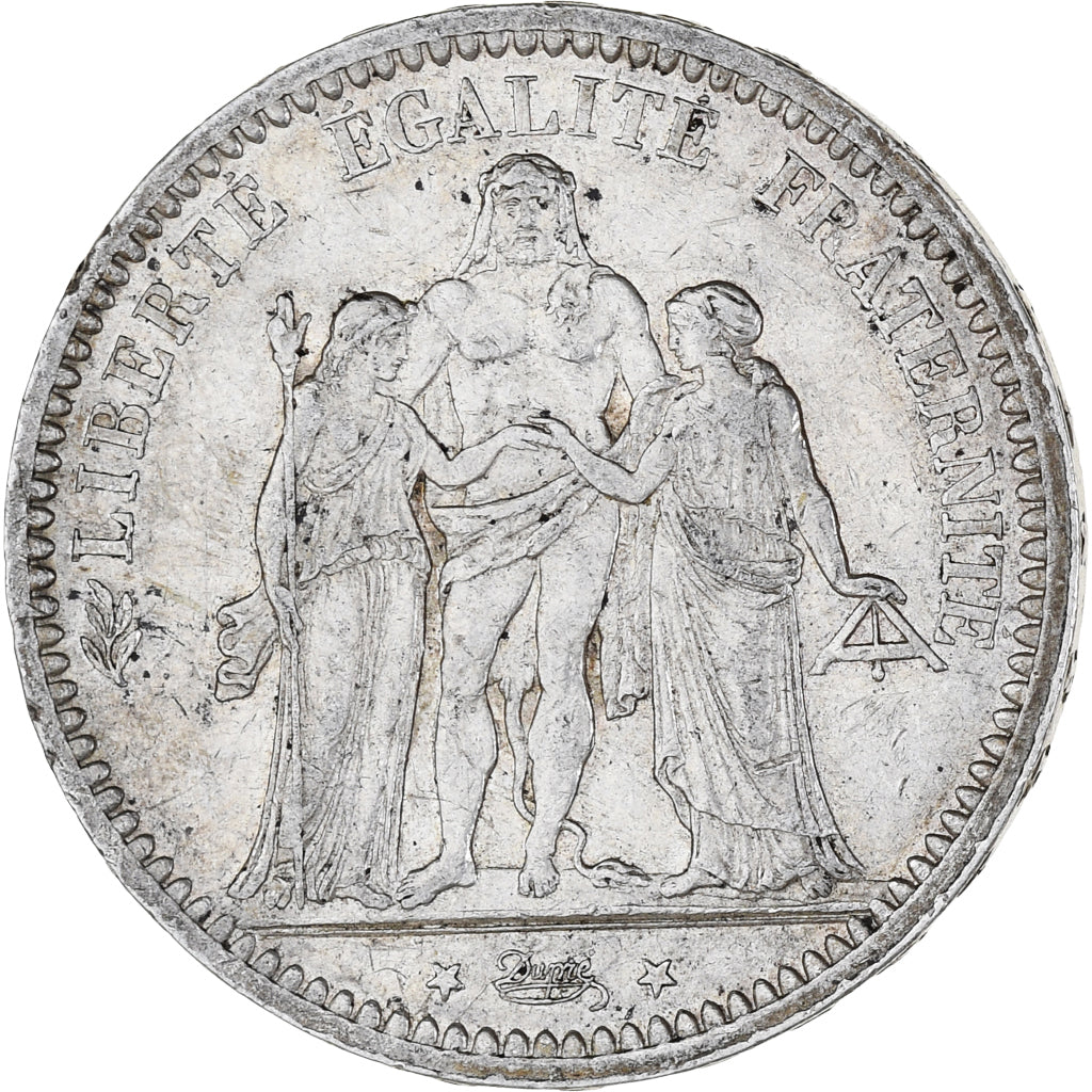 Coin, France, Hercule, 5 Francs, 1873, Paris, AU(50-53), Silver, KM:820.1