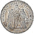 Moeda, França, Hercule, 5 Francs, 1876, Paris, EF(40-45), Prata, KM:820.1
