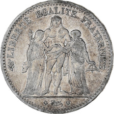 Monnaie, France, Hercule, 5 Francs, 1876, Paris, TTB, Argent, KM:820.1