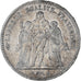 Monnaie, France, Hercule, 5 Francs, 1876, Paris, TTB, Argent, KM:820.1