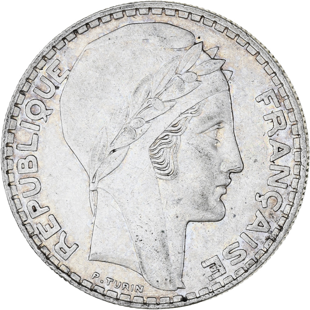 Monnaie, France, Turin, 20 Francs, 1937, Paris, TTB+, Argent, Gadoury:852