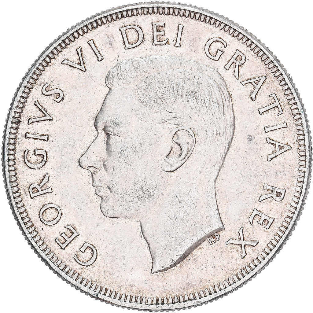 Coin, Canada, George VI, Dollar, 1951, Royal Canadian Mint, Ottawa, AU(50-53)