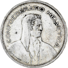 Coin, Switzerland, 5 Francs, 1953, Bern, EF(40-45), Silver, KM:40