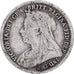 Münze, Großbritannien, Victoria, 3 Pence, 1898, S+, Silber, KM:777