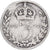 Munten, Groot Bretagne, Edward VII, 3 Pence, 1902, FR, Zilver, KM:797.1
