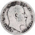 Moeda, Grã-Bretanha, Edward VII, 3 Pence, 1902, VF(20-25), Prata, KM:797.1