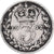 Munten, Groot Bretagne, Edward VII, 3 Pence, 1902, FR, Zilver, KM:797.1