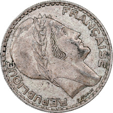Frankreich, 20 Francs, Turin, 1938, Paris, Error Rotaded Die, Silber, SS