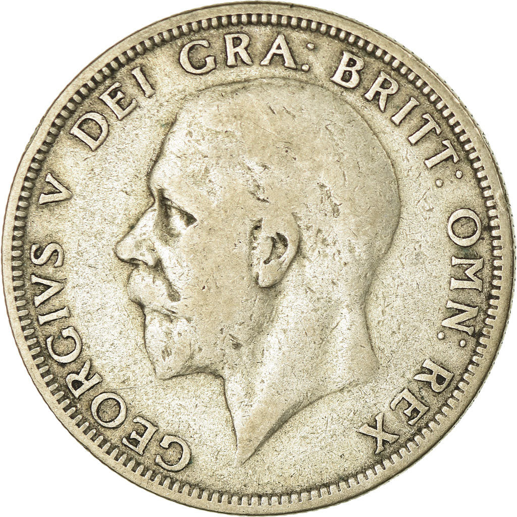 Coin, Great Britain, George V, Florin, Two Shillings, 1929, VF(30-35), Silver