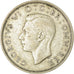 Monnaie, Grande-Bretagne, George VI, Florin, Two Shillings, 1939, TB+, Argent
