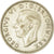Monnaie, Grande-Bretagne, George VI, Florin, Two Shillings, 1944, TTB, Argent